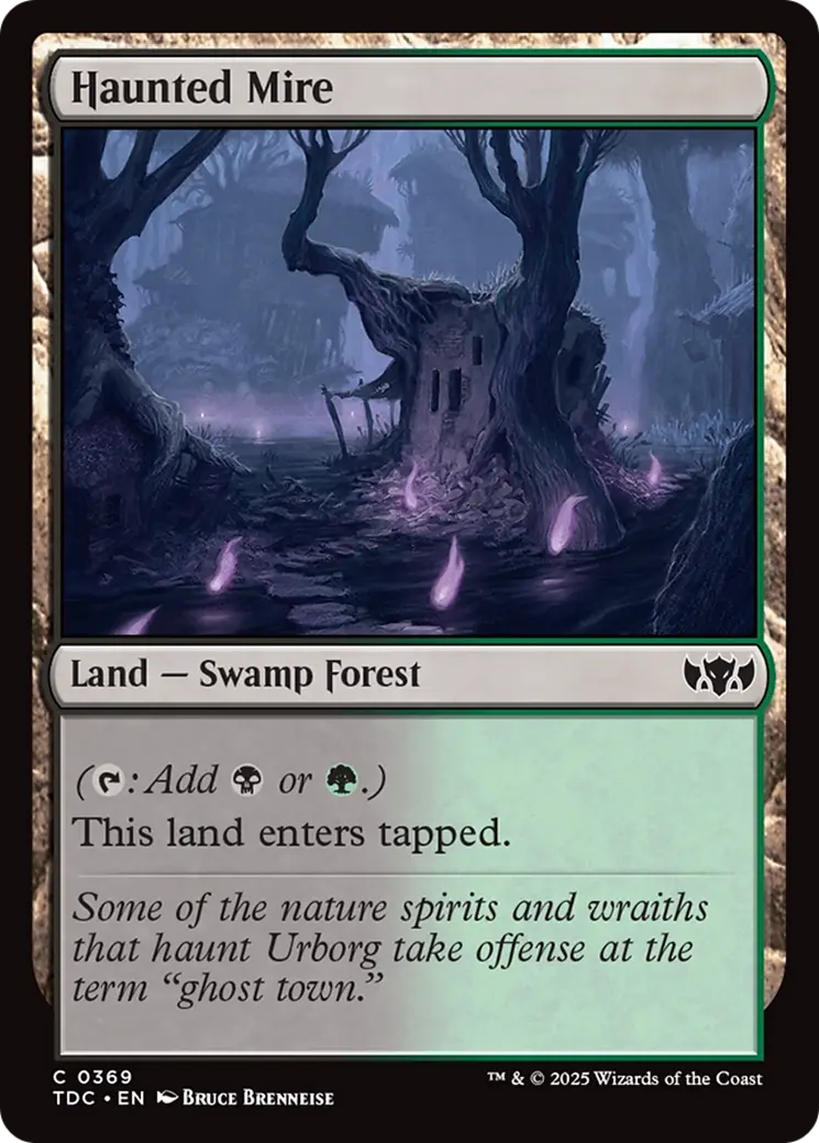 Haunted Mire [Tarkir: Dragonstorm Commander] 1