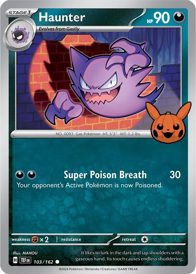 Haunter (103/162) [Trick Or Trade 2024] 1