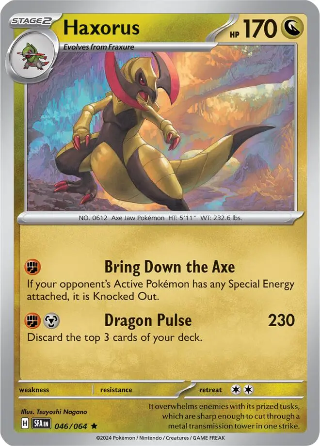 Haxorus (046/064) [Scarlet & Violet: Shrouded Fable] 1