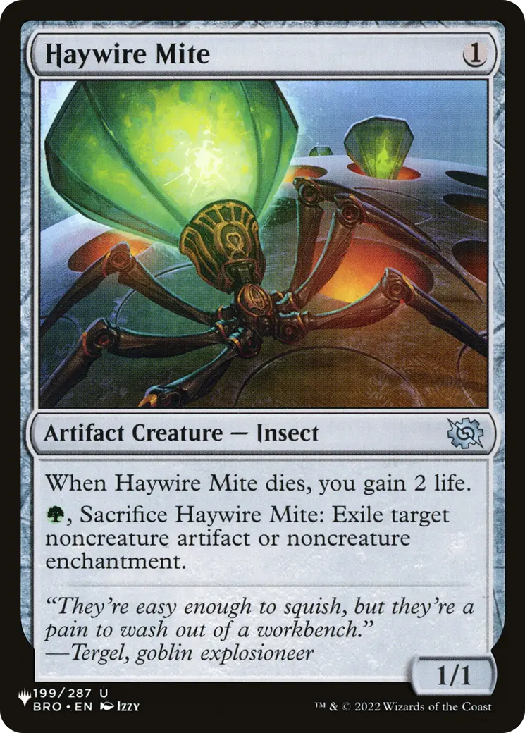 Haywire Mite [The List] 1