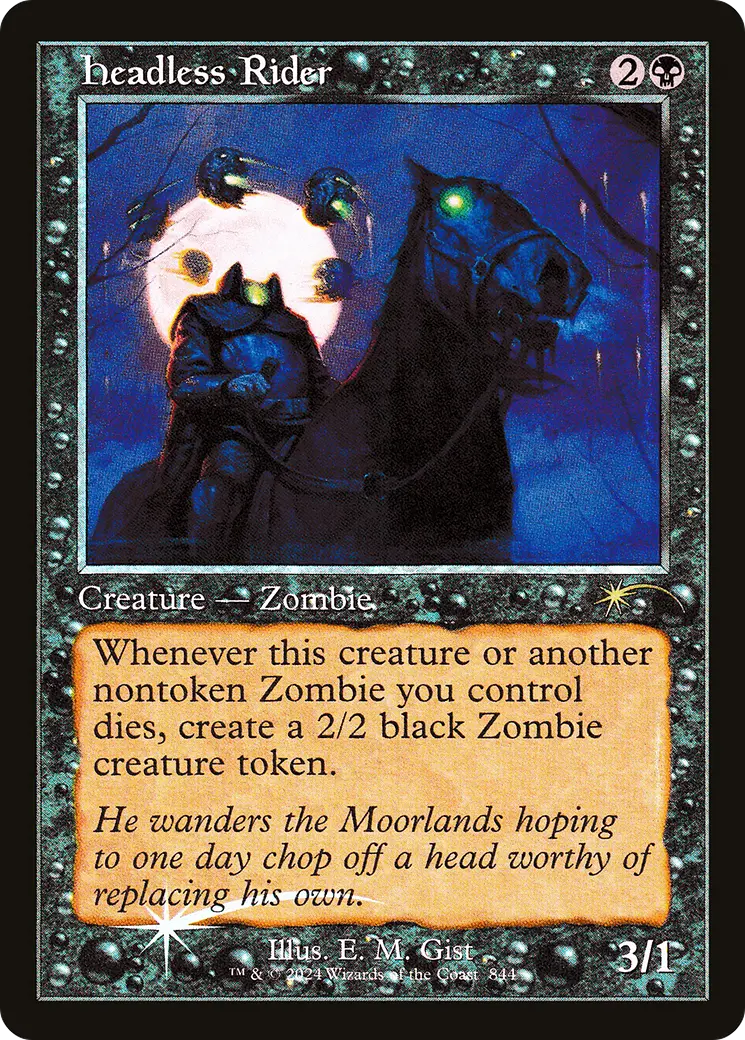 Headless Rider (Retro Frame) [Secret Lair Drop Series] 1