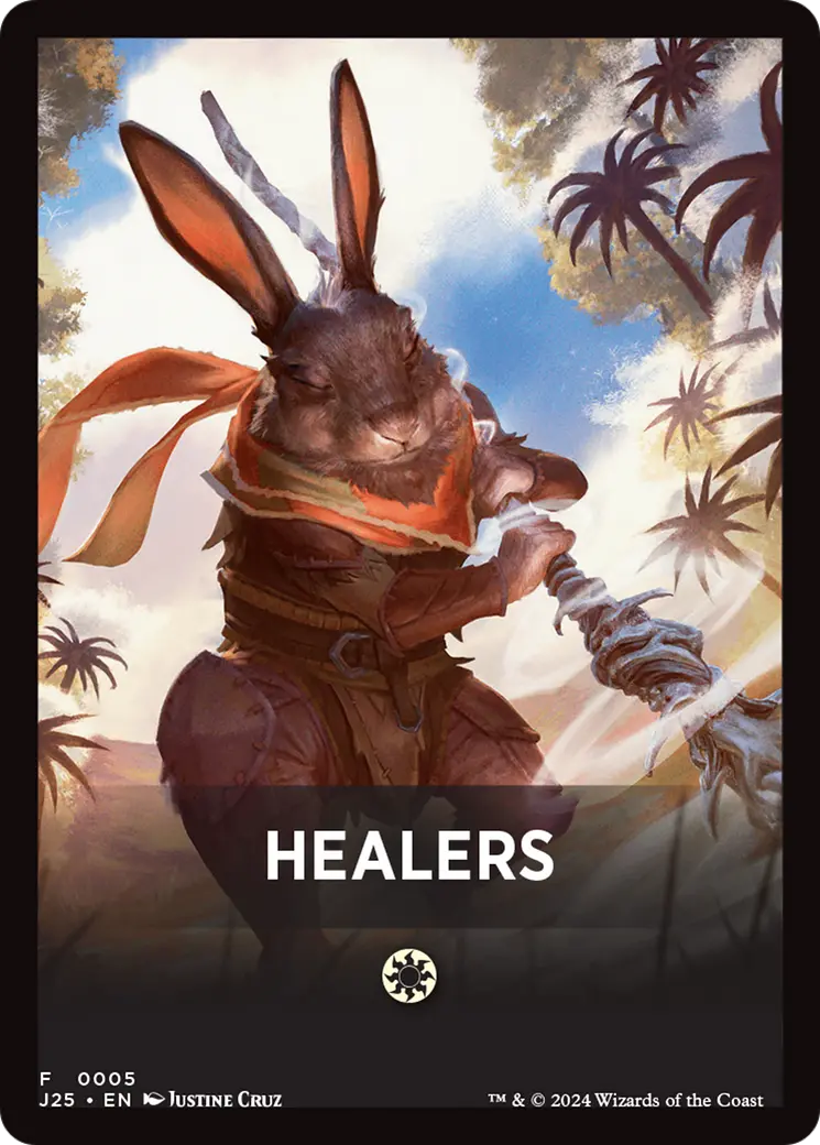 Healers Theme Card [Foundations Jumpstart Front Cards] 1