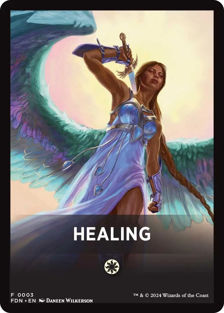 Healing Theme Card [Foundations Tokens] 1