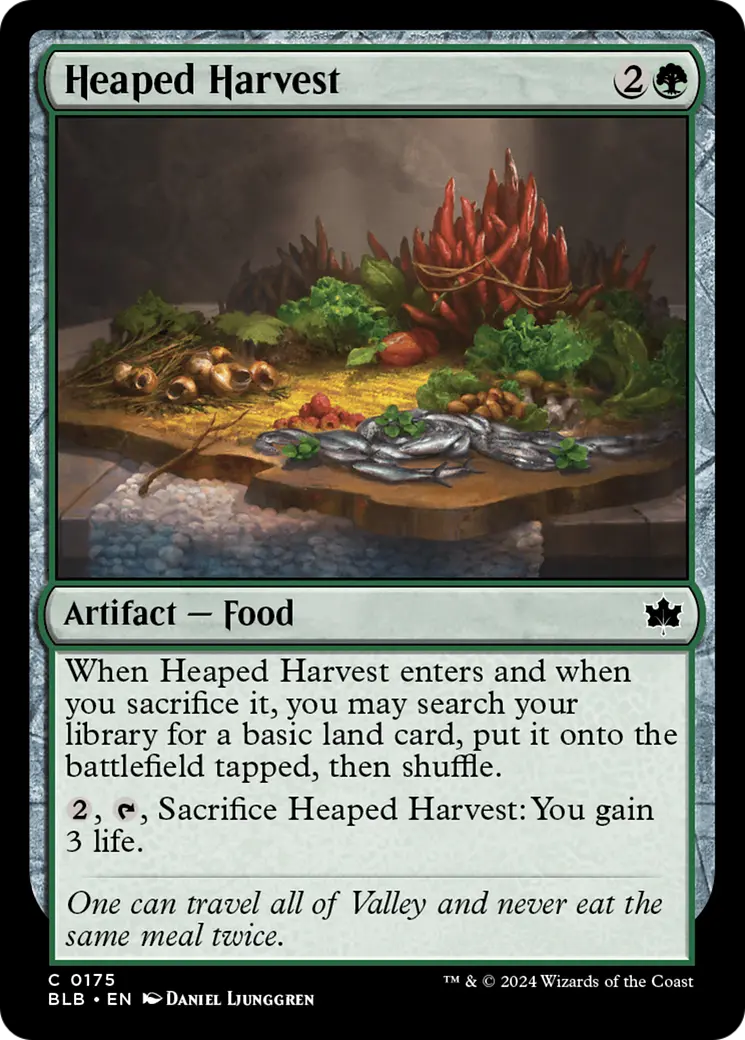 Heaped Harvest [Bloomburrow] 1