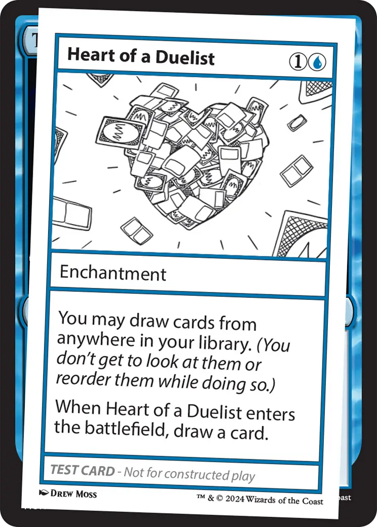 Heart Of A Duelist [Mystery Booster 2 Playtest Cards] 1