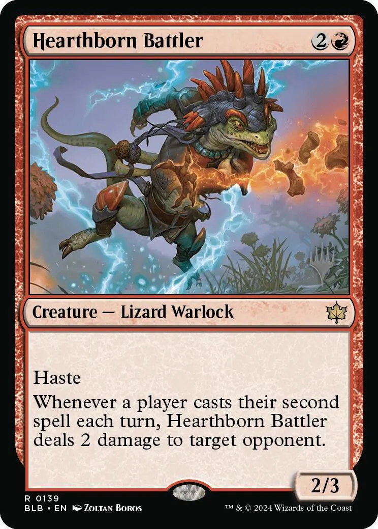 Hearthborn Battler (Promo Pack) [Bloomburrow Promos] 1