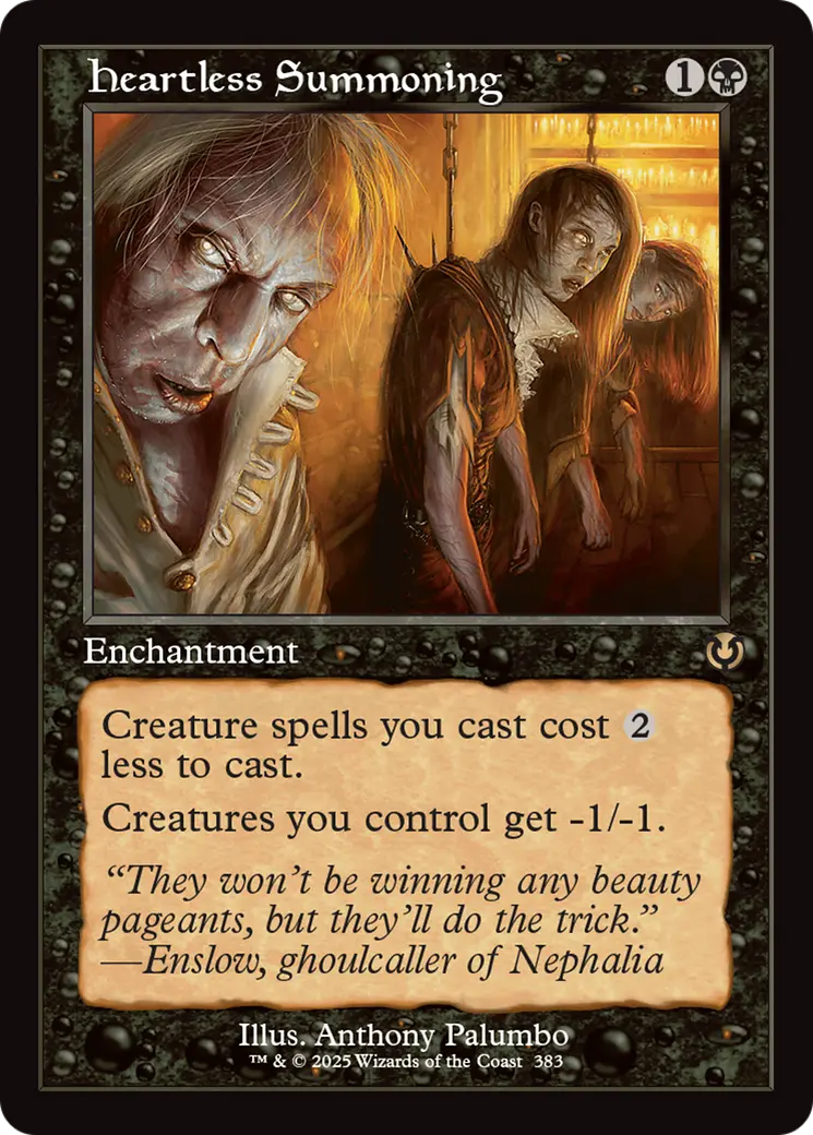 Heartless Summoning (Retro Frame) [Innistrad Remastered] 1