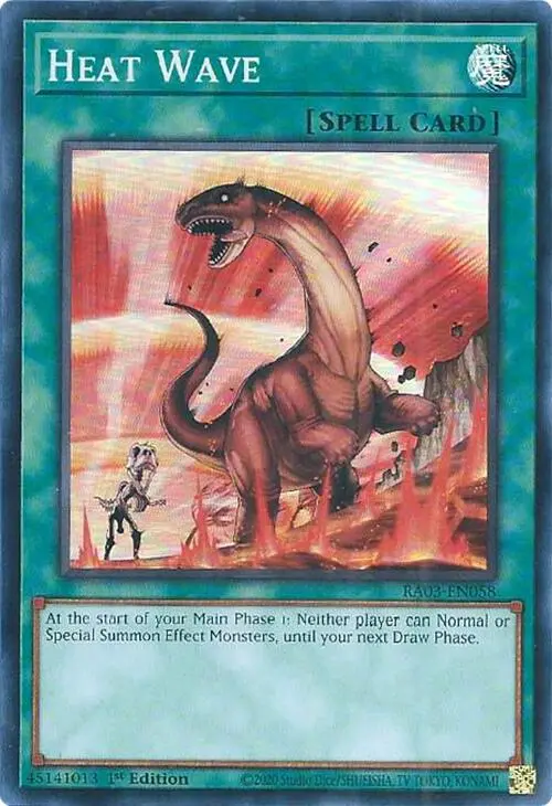 Heat Wave [Ra03-En058] Super Rare 1