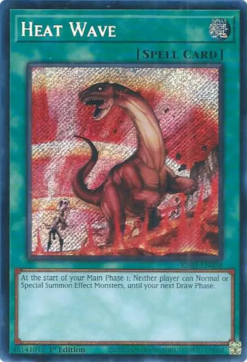 Heat Wave (Secret Rare) [Ra03-En058] Secret Rare 1