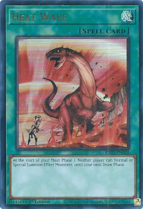 Heat Wave (Ur) [Ra03-En058] Ultra Rare 1