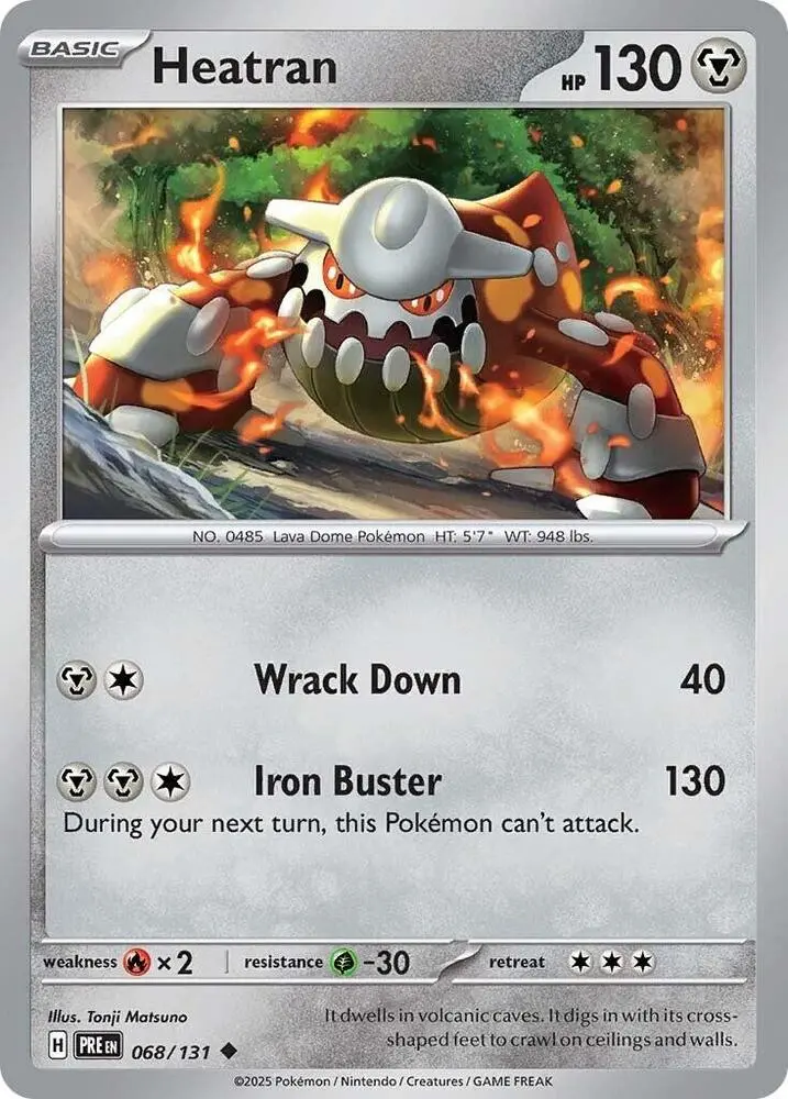 Heatran (068/131) [Scarlet & Violet: Prismatic Evolutions] 1