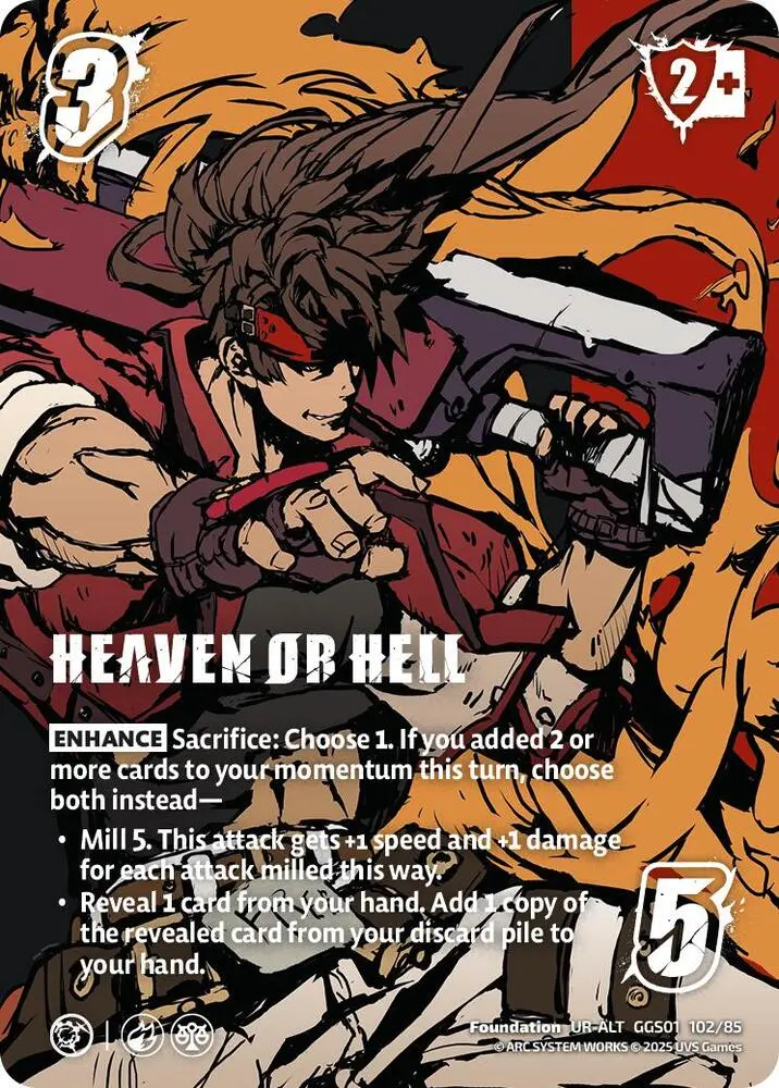 Heaven Or Hell (Alternate Art) - Guilty Gear -Strive- 1