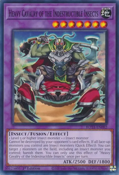 Heavy Cavalry Of The Indestructible Insects [Rota-En082] Common 1