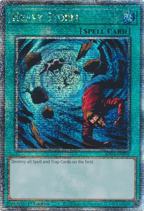 Heavy Storm (Quarter Century Secret Rare) [Ra03-En092] Quarter Century Secret Rare 1