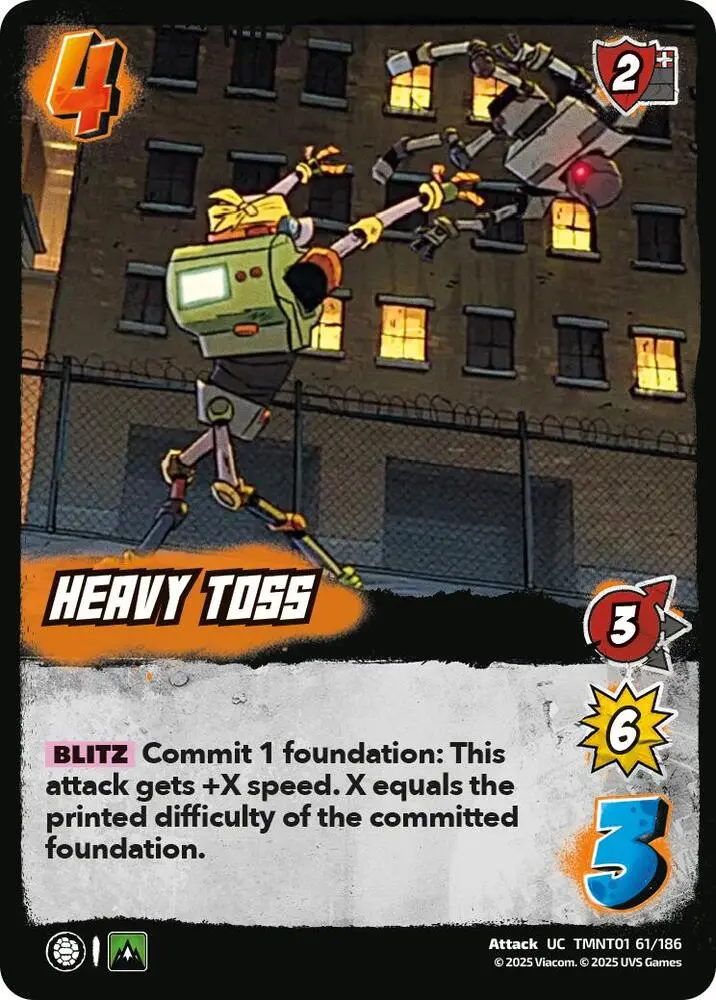 Heavy Toss - Teenage Mutant Ninja Turtles (Tmnt) 1