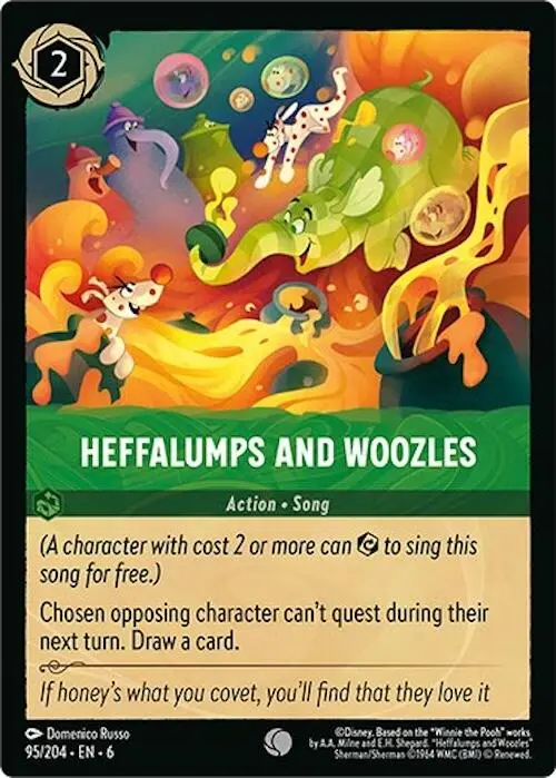 Heffalumps And Woozles (95/204) [Azurite Sea] 1