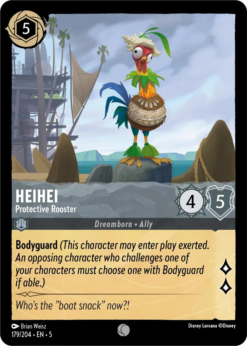 Heihei - Protective Rooster (179/204) [Shimmering Skies] 1