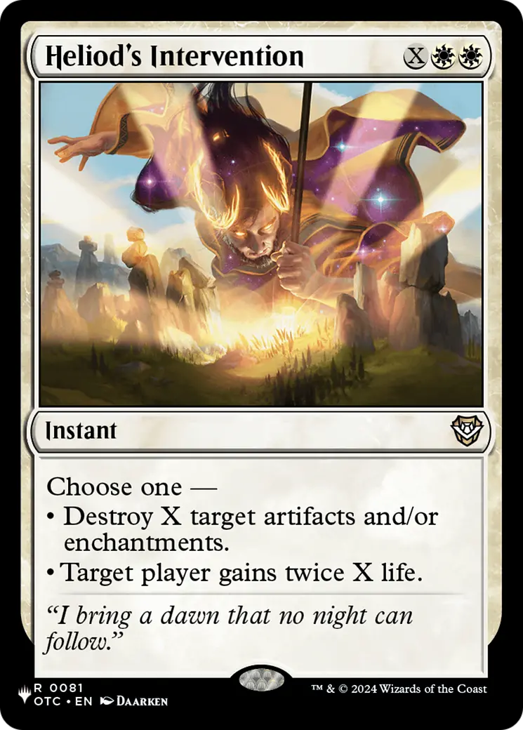 Heliod's Intervention [The List] 1