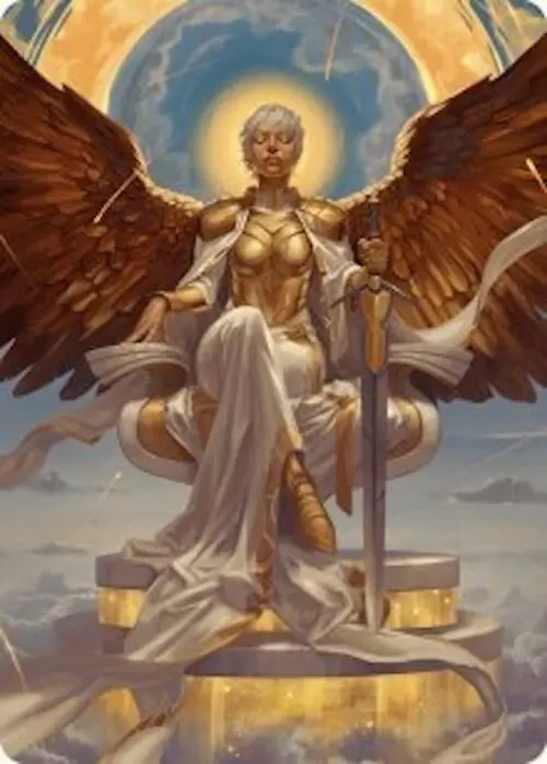 Herald Of Eternal Dawn Art Card (27/54) [Foundations Art Series] 1