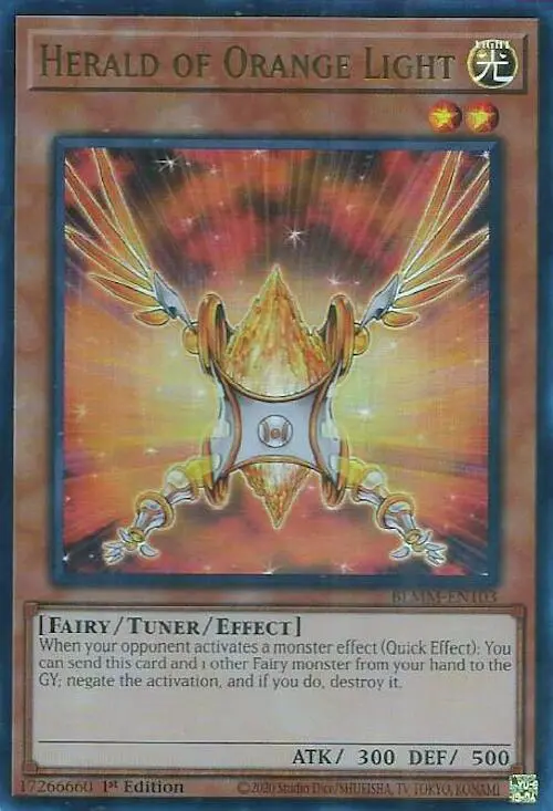 Herald Of Orange Light [Blmm-En103] Ultra Rare 1