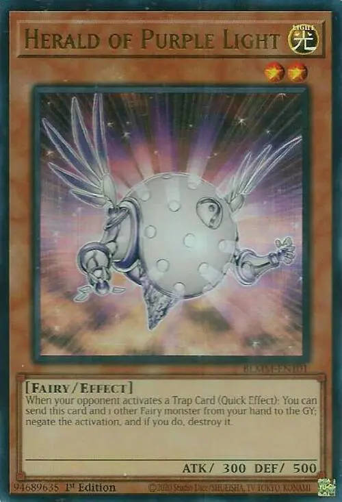 Herald Of Purple Light [Blmm-En101] Ultra Rare 1