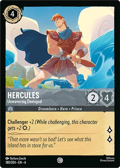 Hercules - Unwavering Demigod (180/204) [Azurite Sea] 1