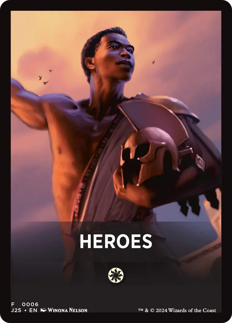 Heroes Theme Card [Foundations Jumpstart Front Cards] 1