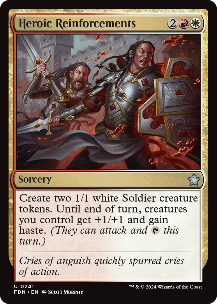 Heroic Reinforcements [Foundations] 1