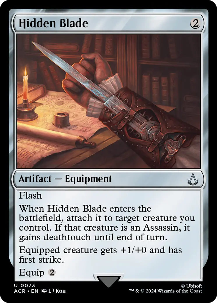Hidden Blade [Assassin's Creed] 1