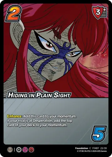 Hiding In Plain Sight (Time Shifted) 1