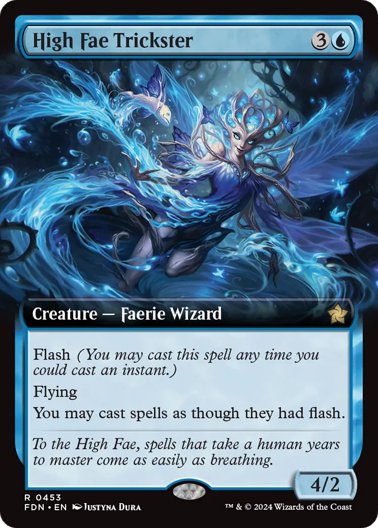 High Fae Trickster (Extended Art) [Foundations] 1