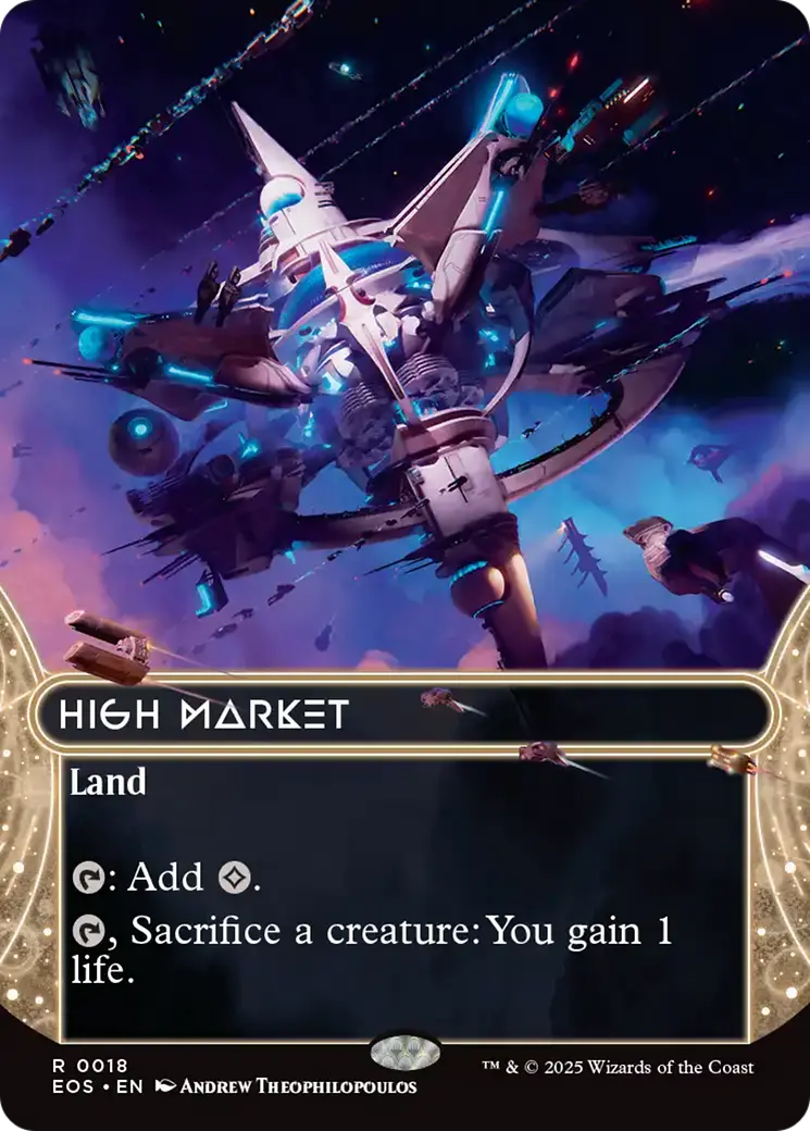 High Market (0018) (Borderless) [Edge Of Eternities: Stellar Sights] 1