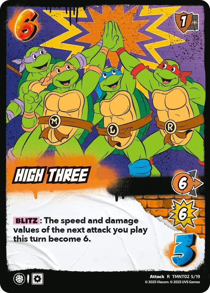 High Three (Tmnt02) - Teenage Mutant Ninja Turtles (Tmnt) 1