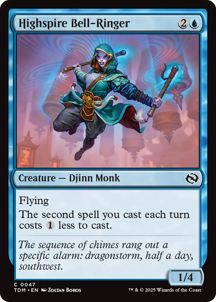 Highspire Bell-Ringer [Tarkir: Dragonstorm] 1