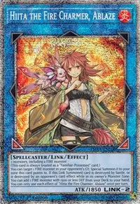 Hiita The Fire Charmer, Ablaze (Starlight Rare) [Phra-En100] Starlight Rare 1