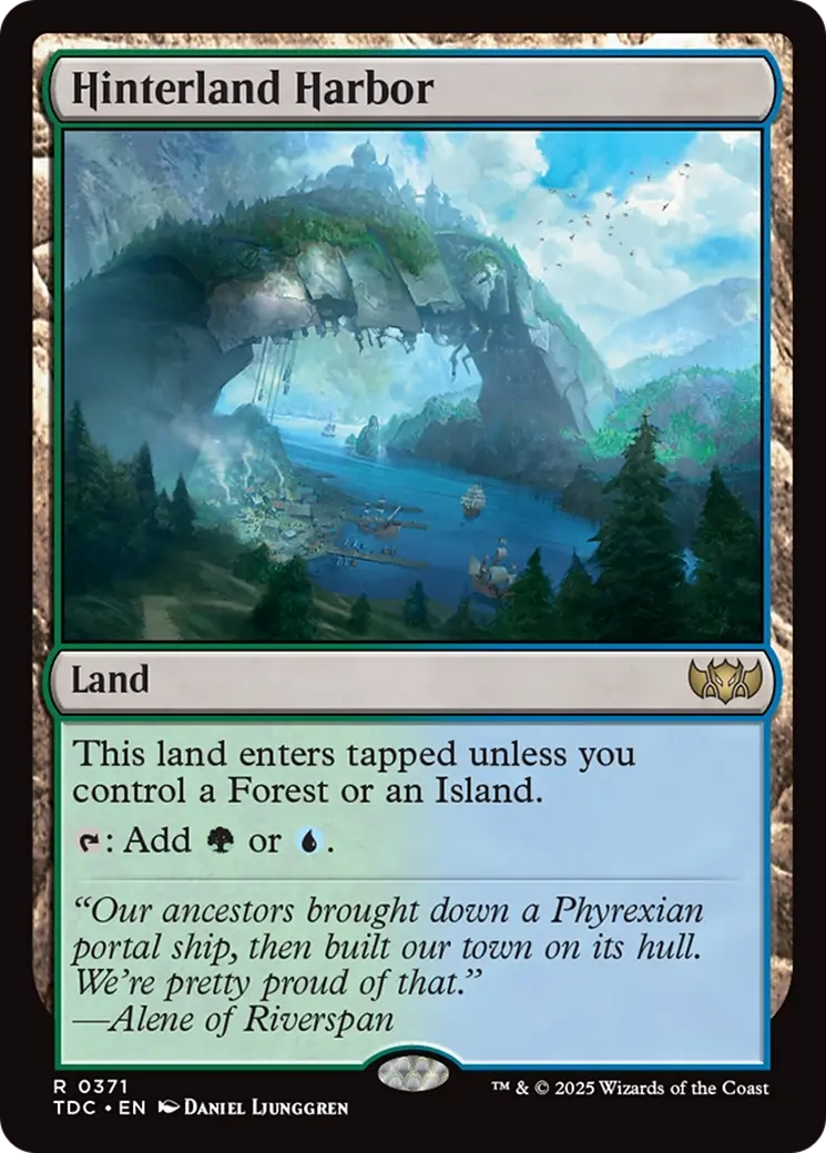 Hinterland Harbor [Tarkir: Dragonstorm Commander] 1