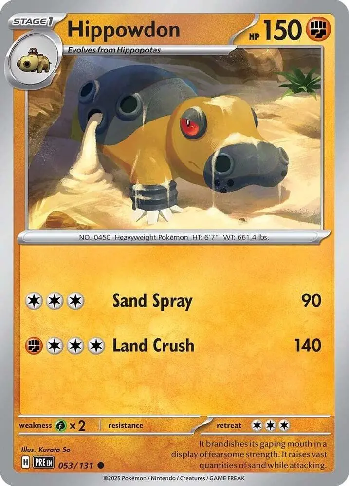 Hippowdon (053/131) [Scarlet & Violet: Prismatic Evolutions] 1