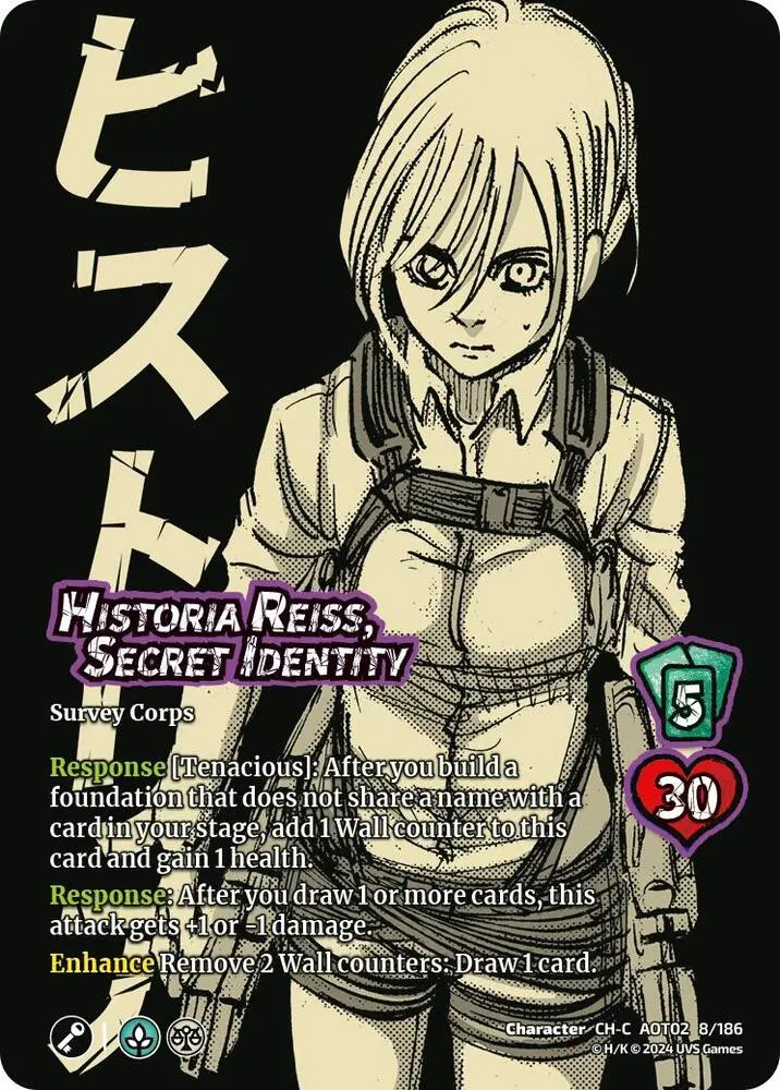 Historia Reiss, Secret Identity - Attack On Titan: Origins Of Power (Aot02) 1