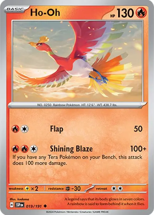 Ho-Oh (019/191) [Scarlet & Violet: Surging Sparks] 1