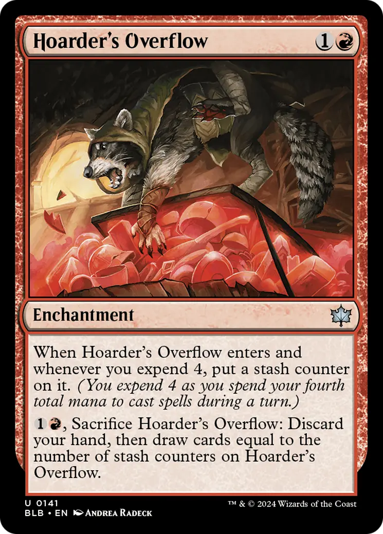 Hoarder's Overflow [Bloomburrow] 1