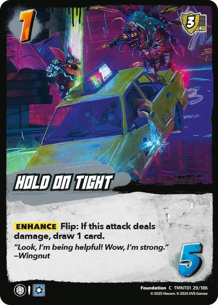 Hold On Tight - Teenage Mutant Ninja Turtles (Tmnt) 1
