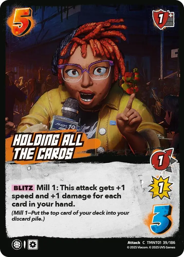 Holding All The Cards - Teenage Mutant Ninja Turtles (Tmnt) 1