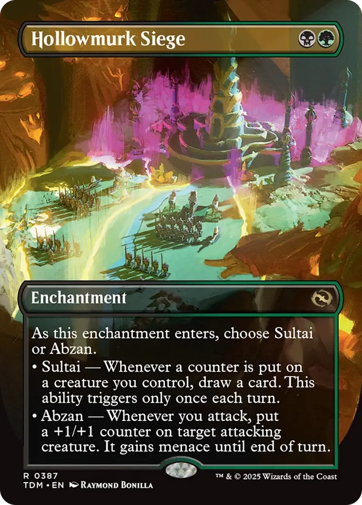 Hollowmurk Siege (Borderless) [Tarkir: Dragonstorm] 1