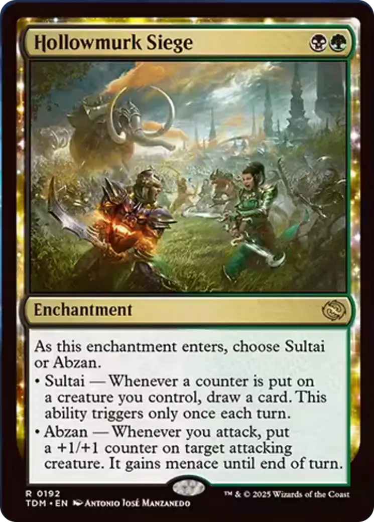 Hollowmurk Siege [Tarkir: Dragonstorm] 1