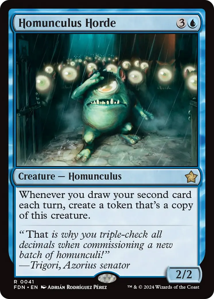 Homunculus Horde [Foundations] 1