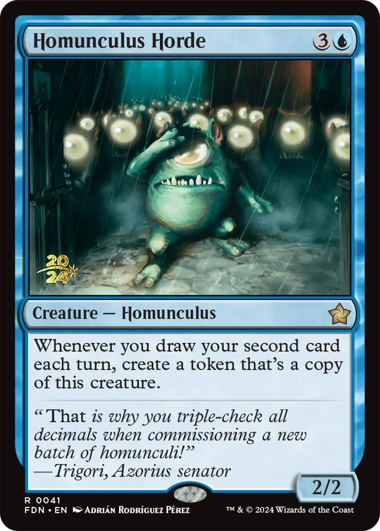 Homunculus Horde [Foundations Prerelease Promos] 1