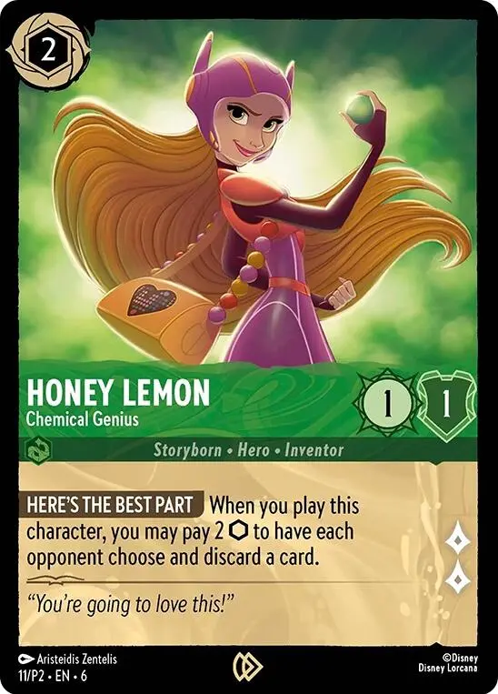 Honey Lemon - Chemical Genius (11/P2) [Promo Cards] 1