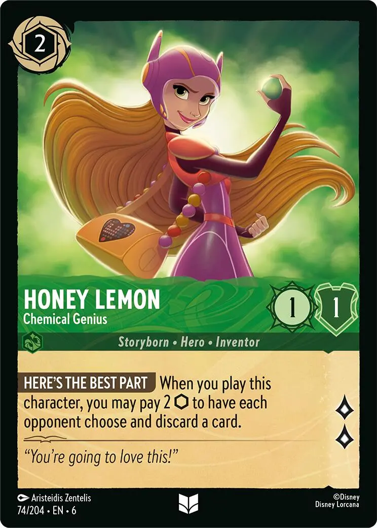 Honey Lemon - Chemical Genius (74/204) [Azurite Sea] 1