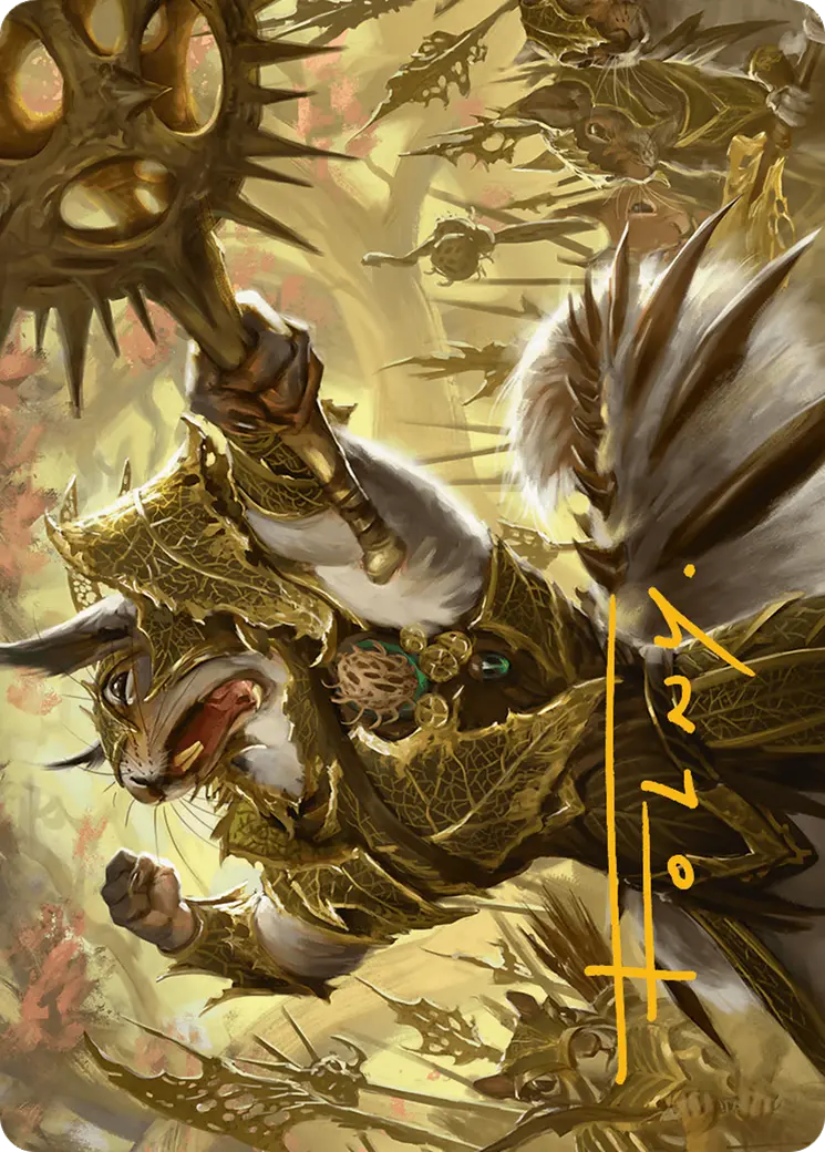Honored Dreyleader Art Card (Gold-Stamped Signature) [Bloomburrow Art Series] 1