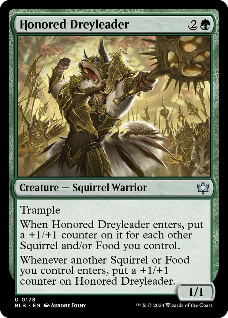 Honored Dreyleader [Bloomburrow] 1